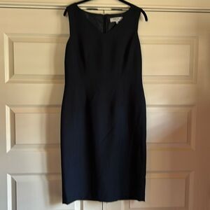 Kasper Black Column Dress